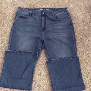 Old Navy Blue Straight Leg Jeans